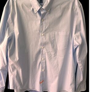 XL J. Crew Trim Fit Untucked Light Blue